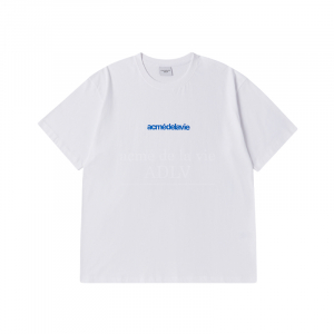 CONNECT LOGO BASIC SHORT SLEEVE T-SHIRT WHITE