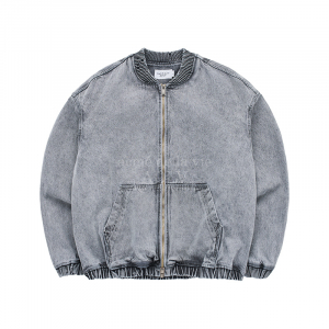 MA-1 BLOUSON DENIM JACKET GREY