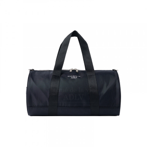 BASIC LOGO RIPSTOP TWO-WAY DUFFEL BAG BLACK