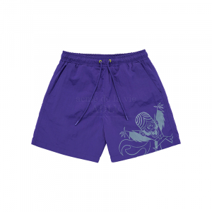 THE POWERPUFF GIRLS X acmé de la vie Mojo Jojo artwork swim short pants PURPLE