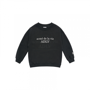 KIDS BASIC LOGO SWEATSHIRT BLACK