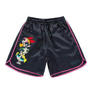 THE POWERPUFF GIRLS X acmé de la vie artwork boxing short pants BLACK