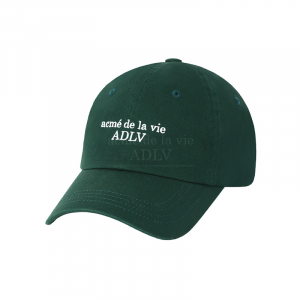 BASIC SMALL LOGO BALL CAP GREEN