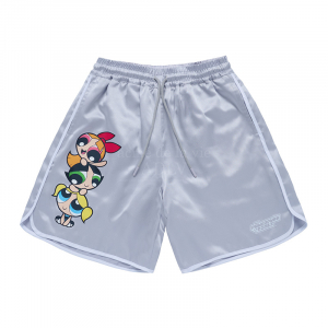 THE POWERPUFF GIRLS X acmé de la vie artwork boxing short pants SIILVER