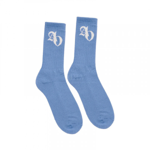 BIG SYMBOL LOGO SOCKS BLUE