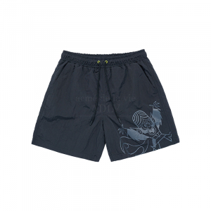 THE POWERPUFF GIRLS X acmé de la vie Mojo Jojo artwork swim short pants BLACK